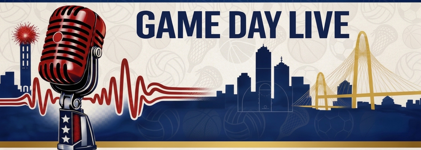 Game Day Live gold logo